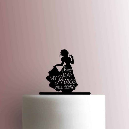 Snow White and the Seven Dwarfs ? Some Day My Prince Will Come - Acrylic Cake Topper