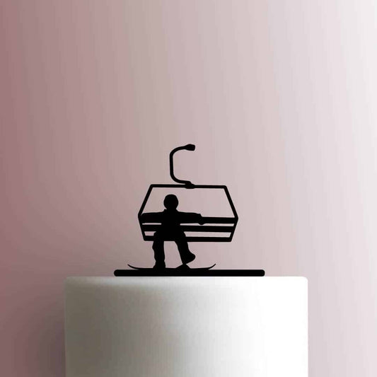 Snowboarder - Acrylic Cake Topper