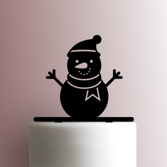 Christmas ? Snowman - Acrylic Cake Topper