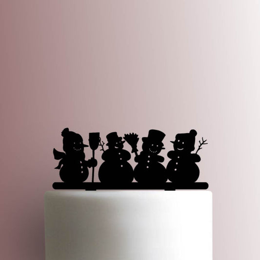 Christmas ? Snowmen - Acrylic Cake Topper