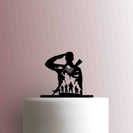 Soldiers - Acrylic Cake Topper
