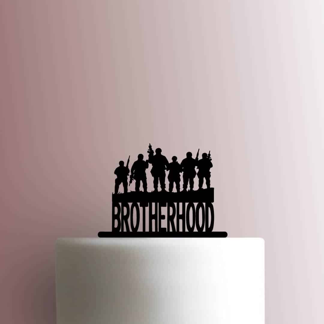 Soldiers Brotherhood - Acrylic Cake Topper