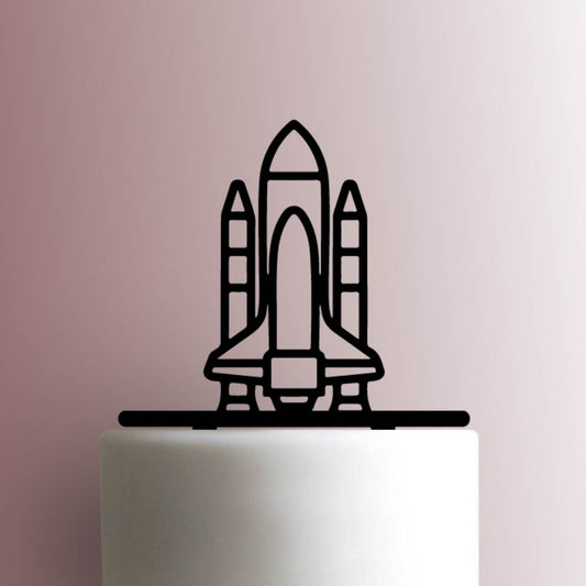 Space Shuttle - Acrylic Cake Topper