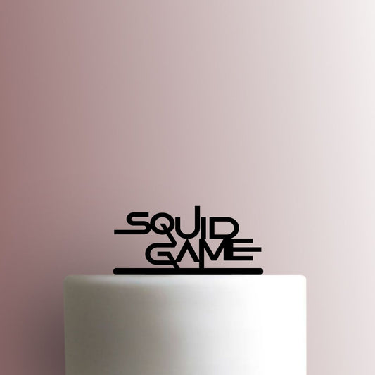 Squid Game Logo - Acrylic Cake Topper