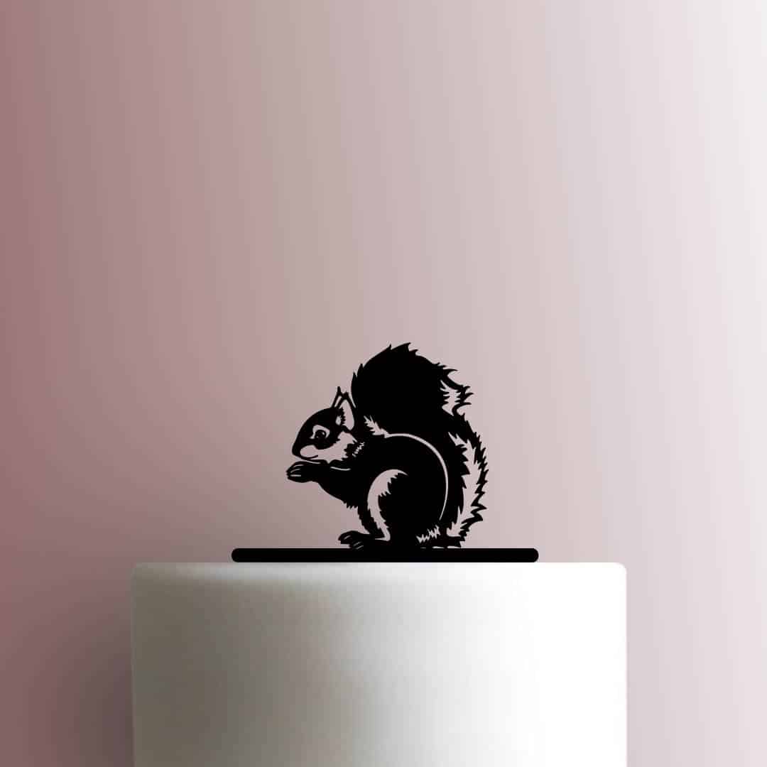 Squirrel - Acrylic Cake Topper