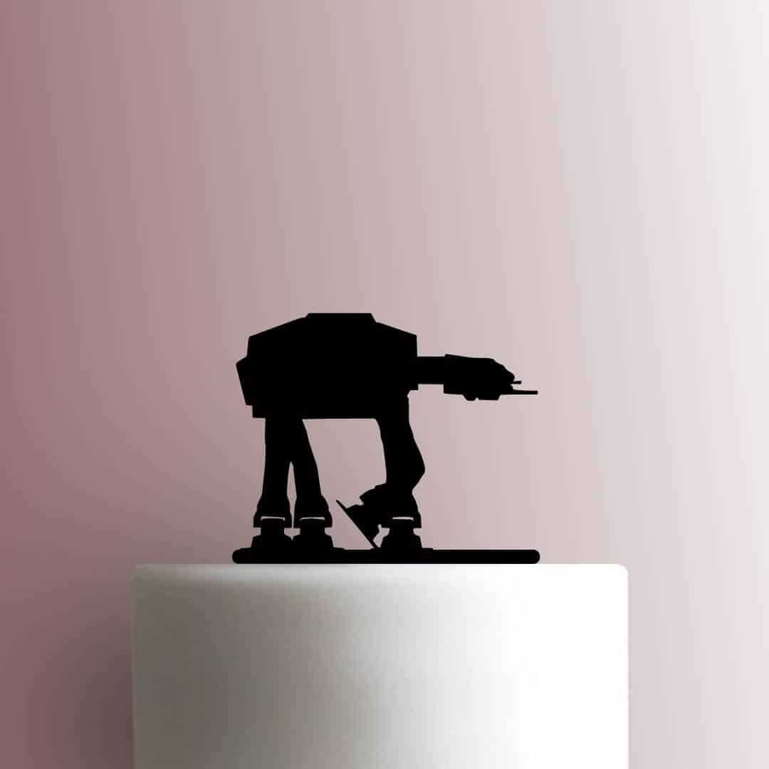 Star Wars ? AT AT - Acrylic Cake Topper