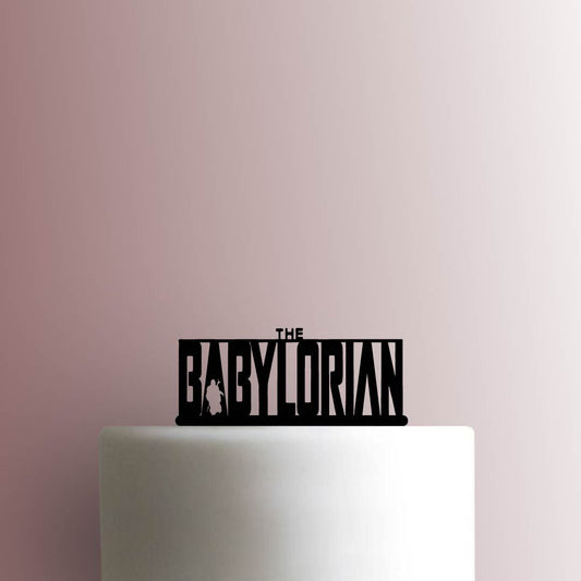 Star Wars ? The Mandalorian ? Babylorian - Acrylic Cake Topper