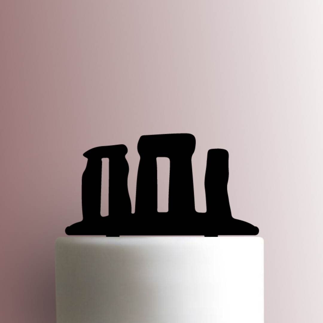 Stonehenge Prehistoric Monument - Acrylic Cake Topper