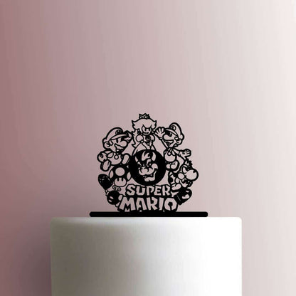 Super Mario - Acrylic Cake Topper