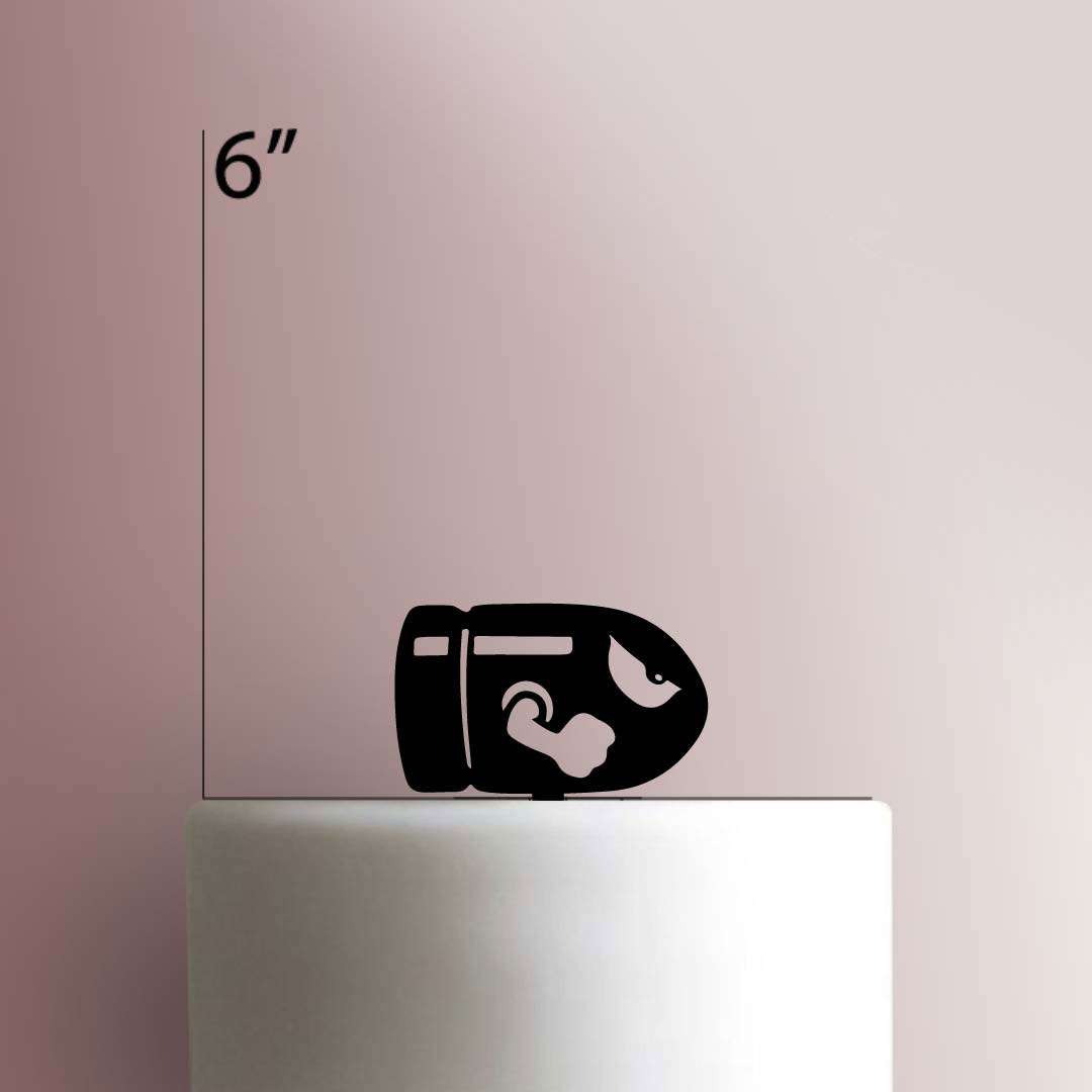 Super Mario ? Bullet Bill- Acrylic Cake Topper