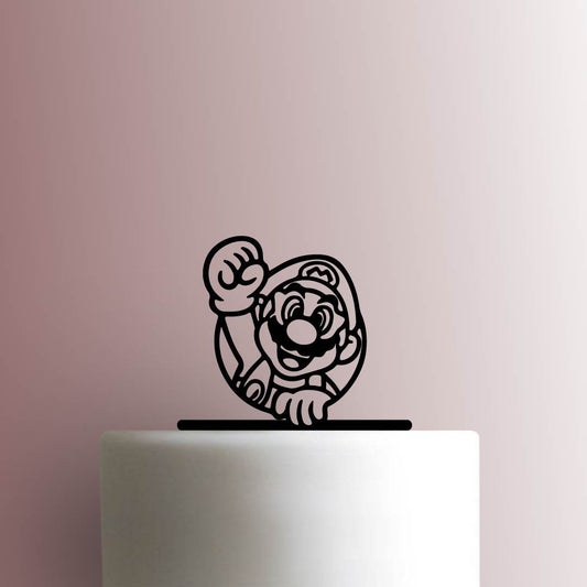 Super Mario ? Mario - Acrylic Cake Topper