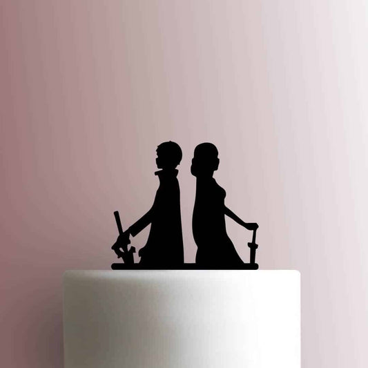 Sword Art Online ? Kirito and Asuna - Acrylic Cake Topper