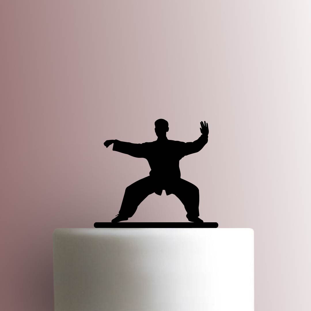 Tai Chi Stance - Acrylic Cake Topper