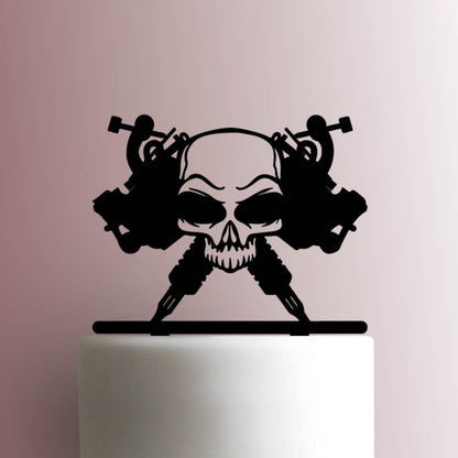 Tattoo Artist Crossarms - Acrylic Cake Topper