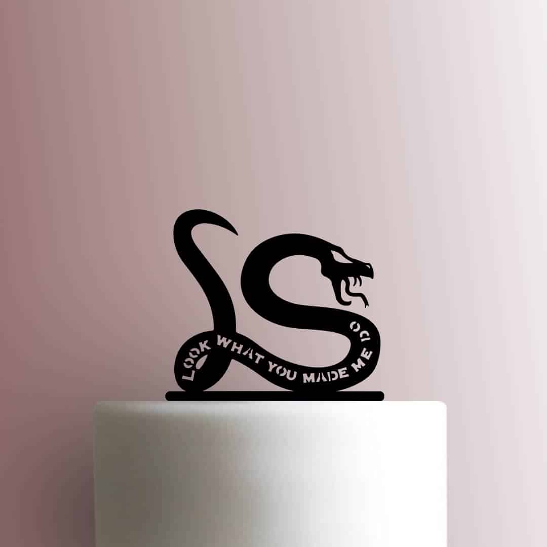 Taylor Swift ? Reputation Snake - Acrylic Cake Topper