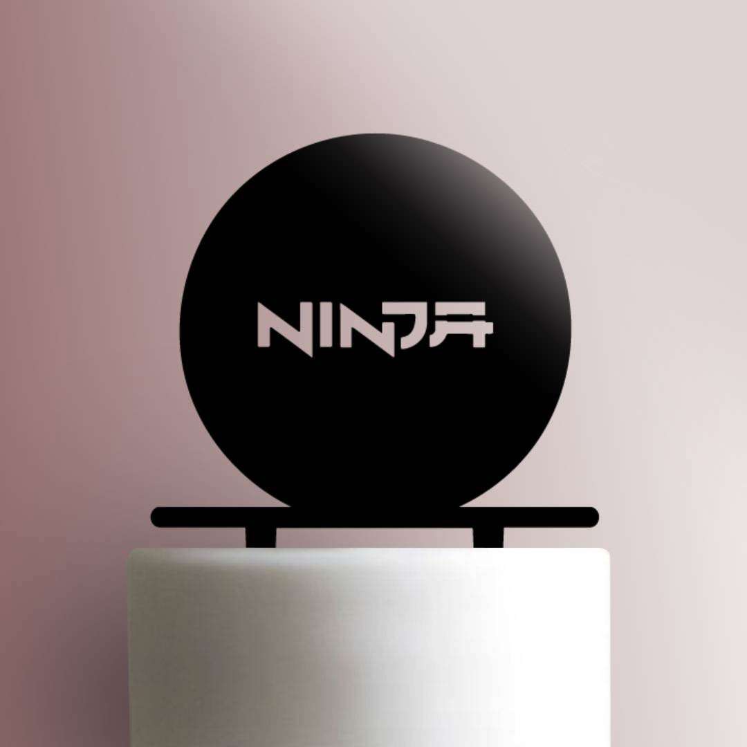 Team Ninja- Acrylic Cake Topper