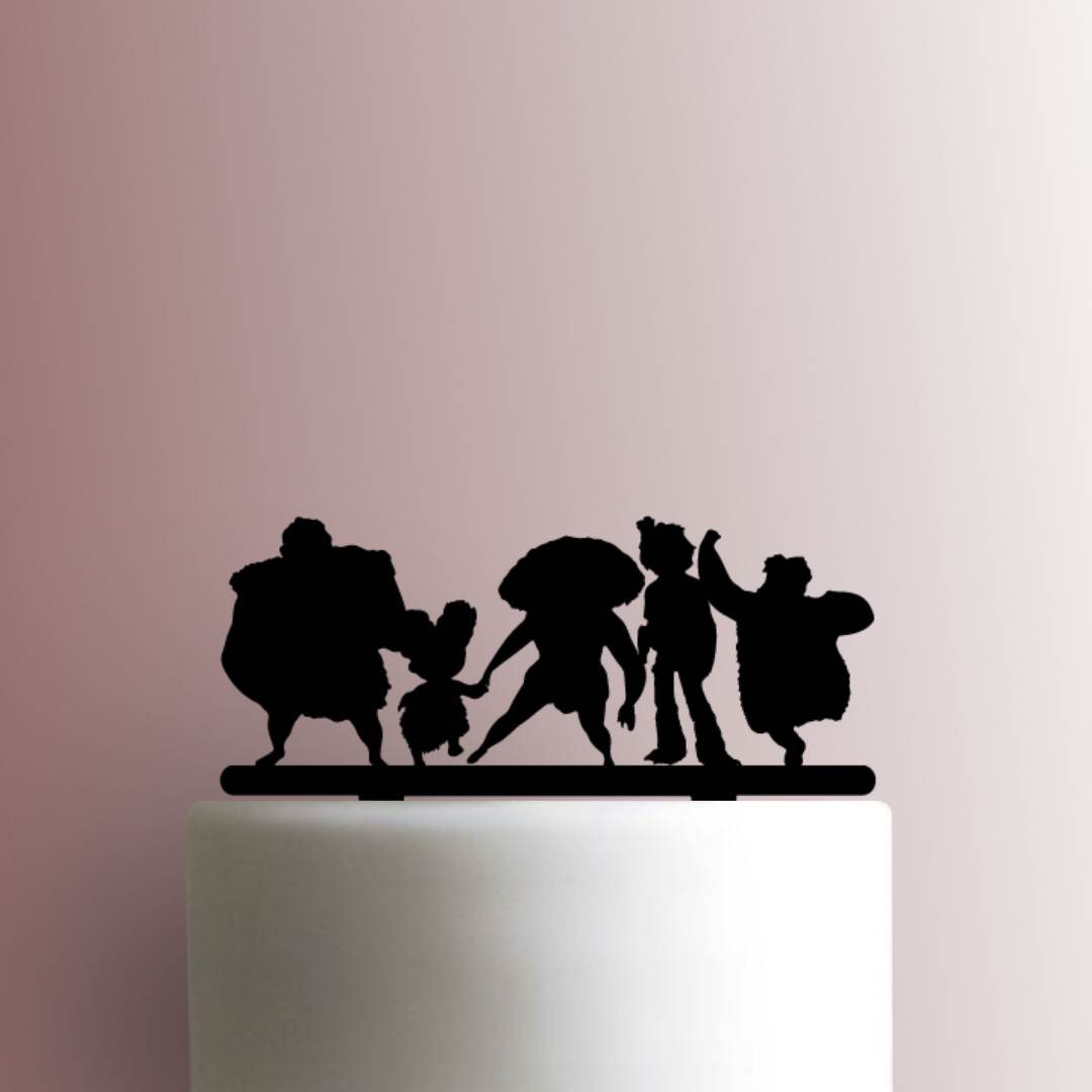 The Croods Family - Acrylic Cake Topper