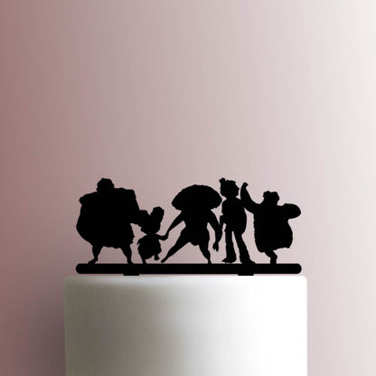 The Croods Family - Acrylic Cake Topper