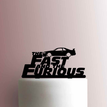The Fast and the Furious Logo - Acrylic Cake Topper