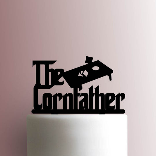 The Godfather ? Cornhole Toss - Acrylic Cake Topper