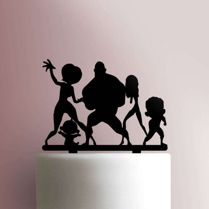The Incredibles- Acrylic Cake Topper