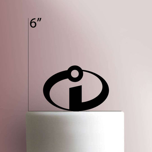 The Incredibles Logo- Acrylic Cake Topper