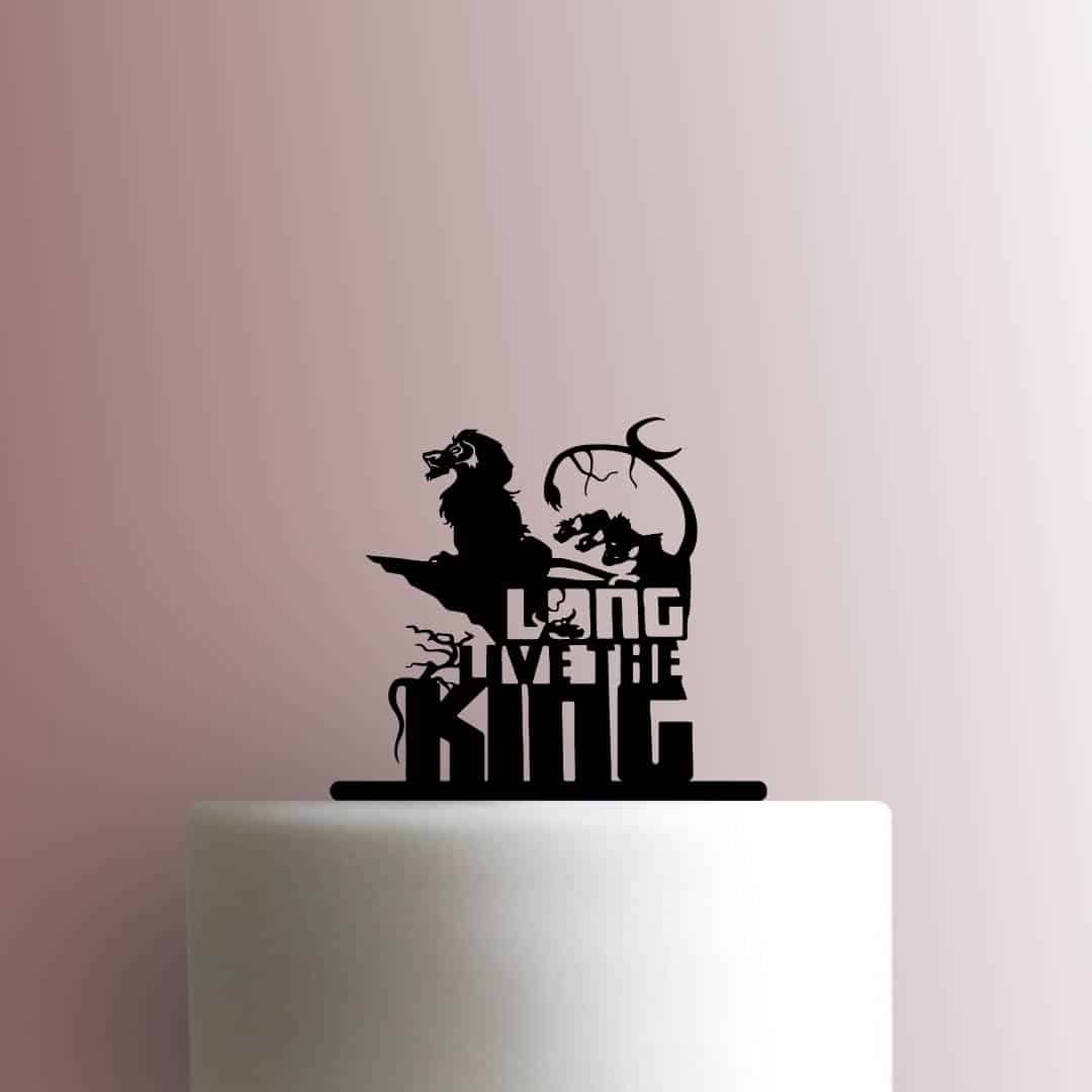 The Lion King ? Long Live the King - Acrylic Cake Topper