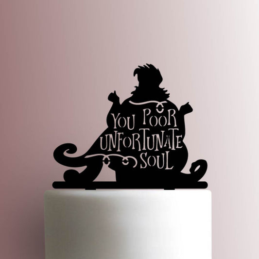 The Little Mermaid ? Ursula Poor Souls - Acrylic Cake Topper