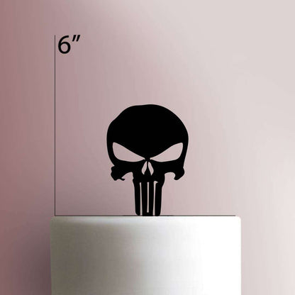The Punisher Logo- Acrylic Cake Topper