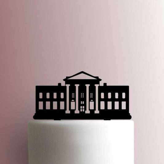 The White House - Acrylic Cake Topper