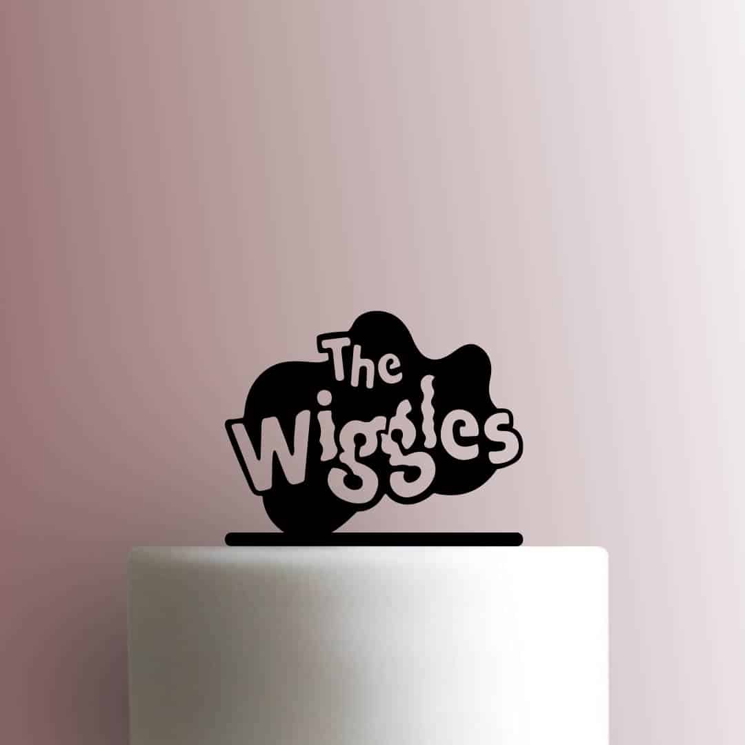 The Wiggles Logo - Acrylic Cake Topper