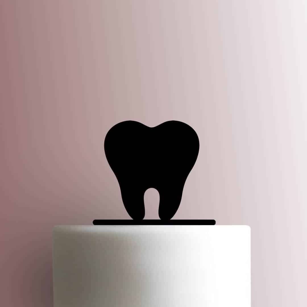 Tooth - Acrylic Cake Topper