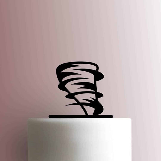Tornado Hurricane - Acrylic Cake Topper