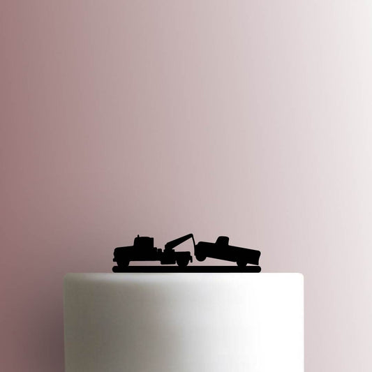 Tow Truck - Acrylic Cake Topper