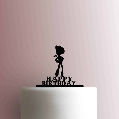 Toy Story ? Jessie Happy Birthday - Acrylic Cake Topper