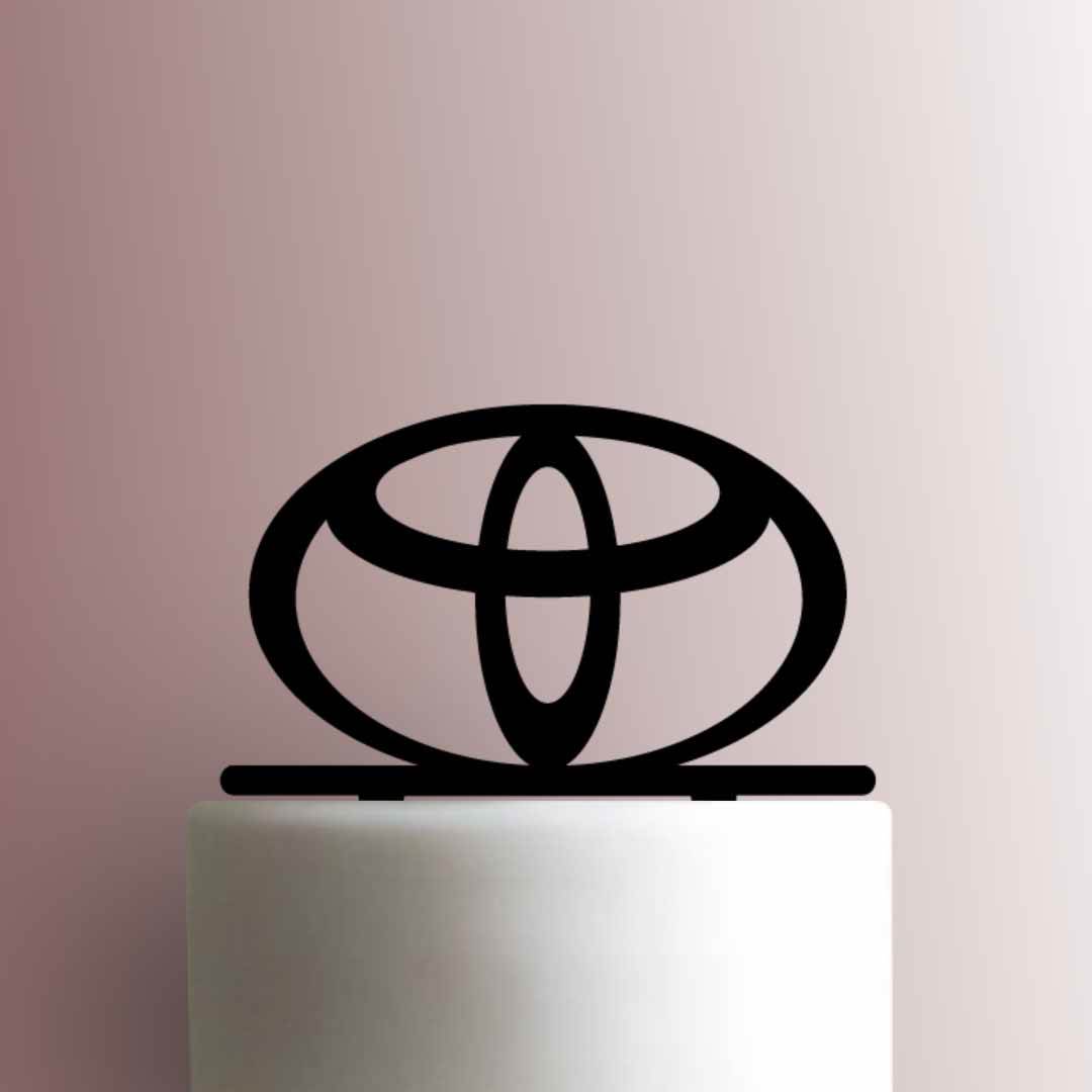Toyota Logo - Acrylic Cake Topper