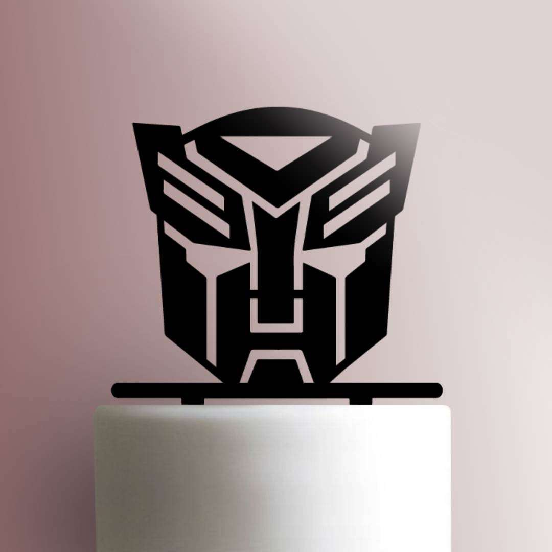 Transformers ? Autobot- Acrylic Cake Topper