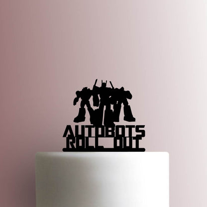 Transformers ? Autobots Roll Out - Acrylic Cake Topper