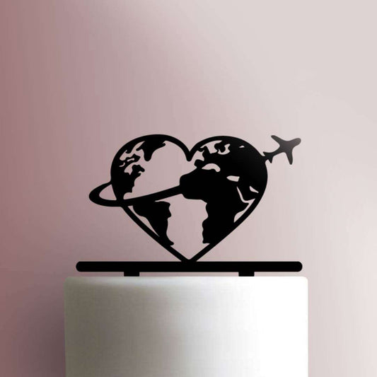 Travel Love- Acrylic Cake Topper