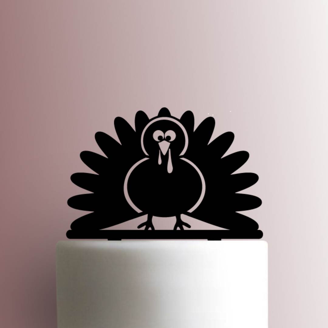 Turkey- Acrylic Cake Topper – Eaton Worx
