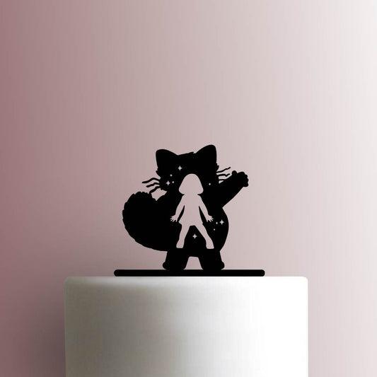 Turning Red ? Red Panda Meilin Cameo - Acrylic Cake Topper