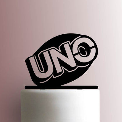 Uno Logo - Acrylic Cake Topper