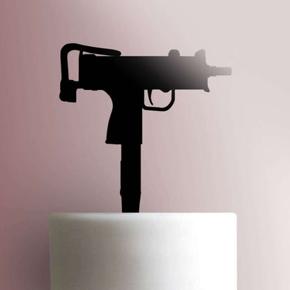 Uzi- Acrylic Cake Topper
