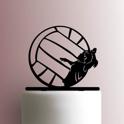 Volleyball - Acrylic Cake Topper