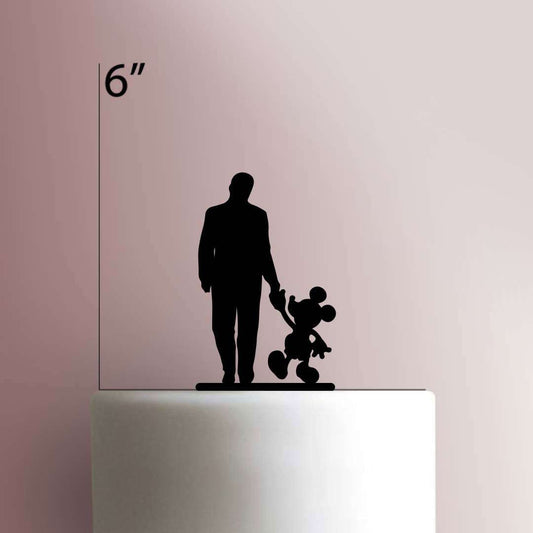 Walt and Mickey- Acrylic Cake Topper