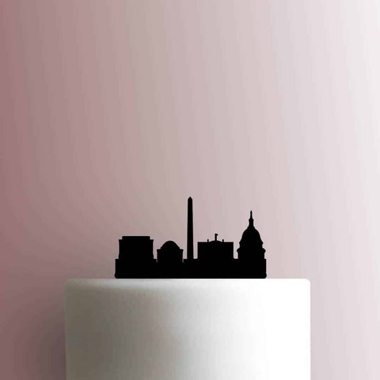 Washington DC National Mall Skyline - Acrylic Cake Topper