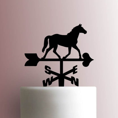 Weather Vane Horse - Acrylic Cake Topper
