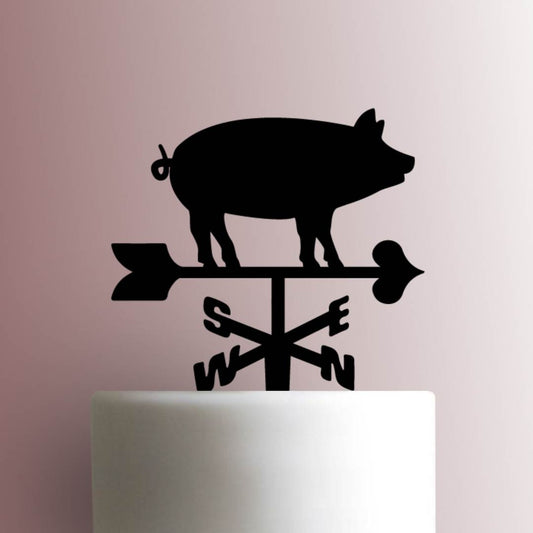Weather Vane Pig - Acrylic Cake Topper