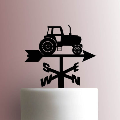 Weather Vane Tractor - Acrylic Cake Topper