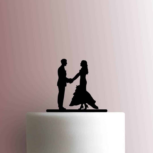 Wedding Bride and Groom - Acrylic Cake Topper